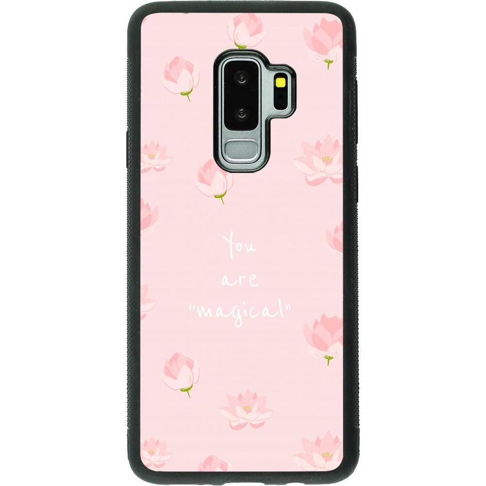 Coque Samsung Galaxy S9+ - Silicone rigide noir Mom 2023 your are magical