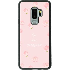 Coque Samsung Galaxy S9+ - Silicone rigide noir Mom 2023 your are magical