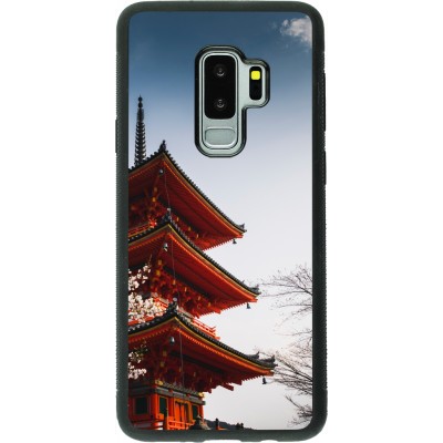 Coque Samsung Galaxy S9+ - Silicone rigide noir Spring 23 Japan