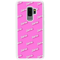 Coque Samsung Galaxy S9+ - Silicone rigide blanc Barbie Pattern