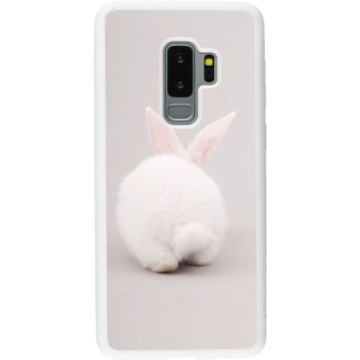 Coque Samsung Galaxy S9+ - Silicone rigide blanc Easter 2024 bunny butt