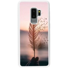 Coque Samsung Galaxy S9+ - Silicone rigide blanc Hello September 11 19