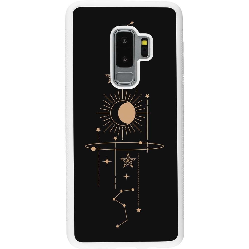 Coque Samsung Galaxy S9+ - Silicone rigide blanc Spring 23 astro