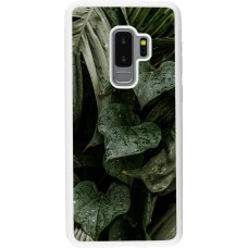 Coque Samsung Galaxy S9+ - Silicone rigide blanc Spring 23 fresh plants