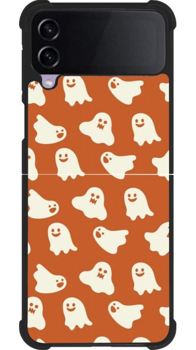 Coque Samsung Galaxy Z Flip3 5G - Silicone rigide noir Autumn 2024 mini ghosts