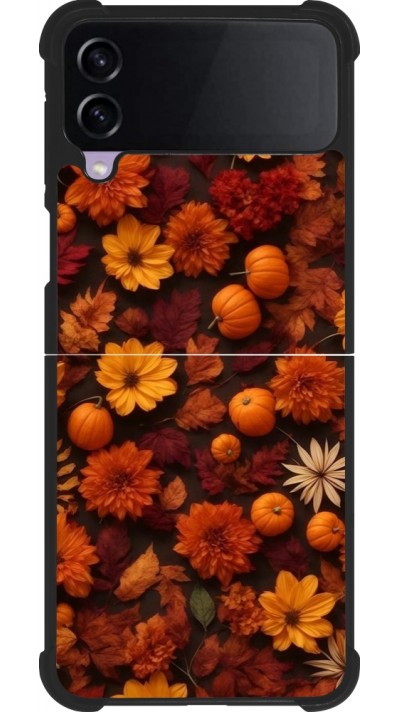 Coque Samsung Galaxy Z Flip3 5G - Silicone rigide noir Autumn 2024 potpourri