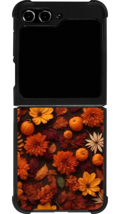 Coque Samsung Galaxy Z Flip5 - Silicone rigide noir Autumn 2024 potpourri