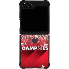 Coque Samsung Galaxy Z Flip5 - Silicone rigide noir Benfica Campeoes 2023