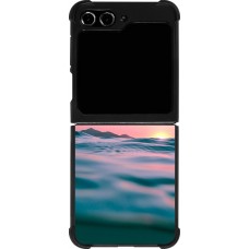 Coque Samsung Galaxy Z Flip5 - Silicone rigide noir Summer 2021 12