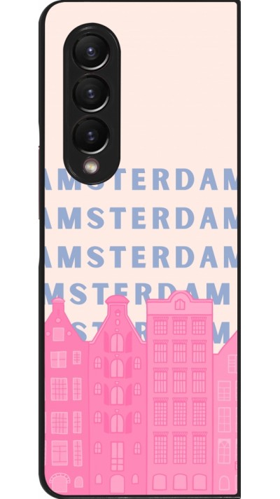 Coque Samsung Galaxy Z Fold3 5G - Amsterdam Pink Print