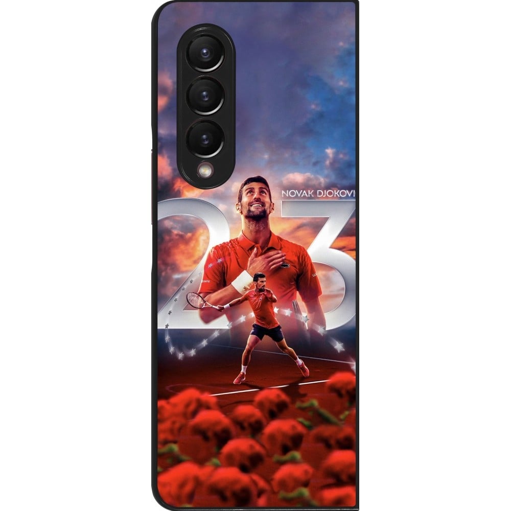 Coque Samsung Galaxy Z Fold3 5G - Djokovic 23 Grand Slam