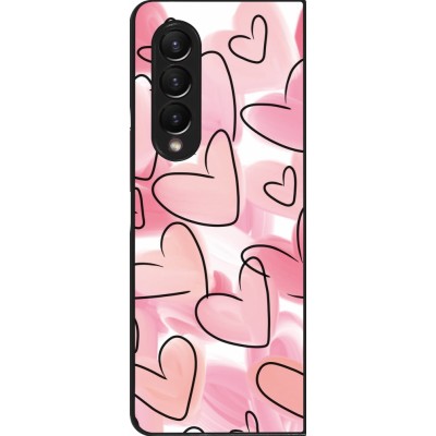 Coque Samsung Galaxy Z Fold3 5G - Easter 2023 pink hearts