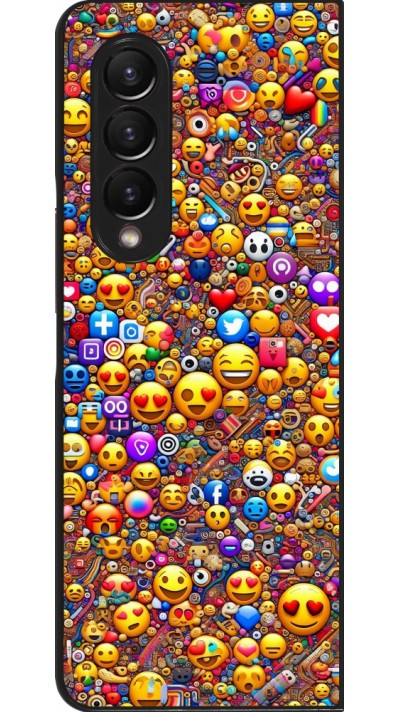 Coque Samsung Galaxy Z Fold3 5G - Emoji mixed