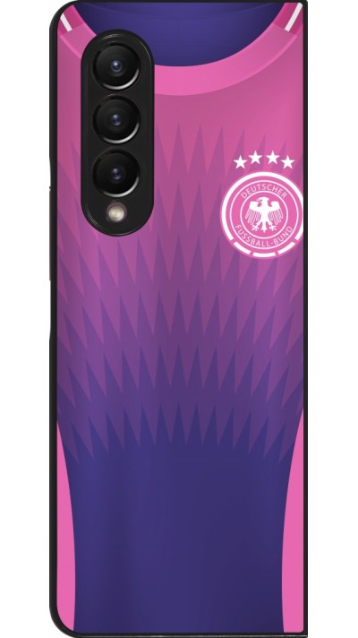 Coque Samsung Galaxy Z Fold3 5G - Maillot de football Allemagne Extérieur personnalisable