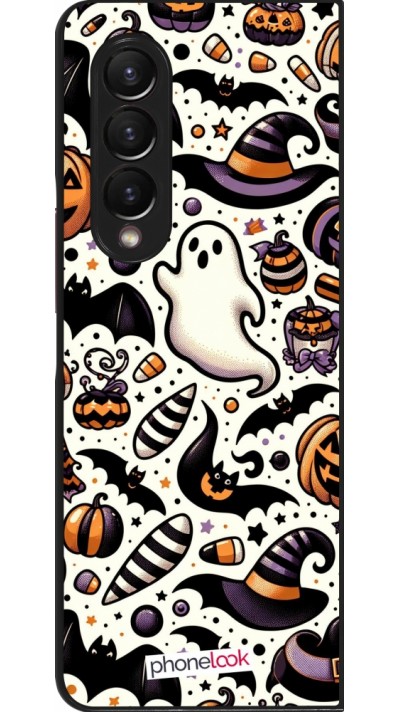 Coque Samsung Galaxy Z Fold3 5G - Halloween 2024 Cute Pattern