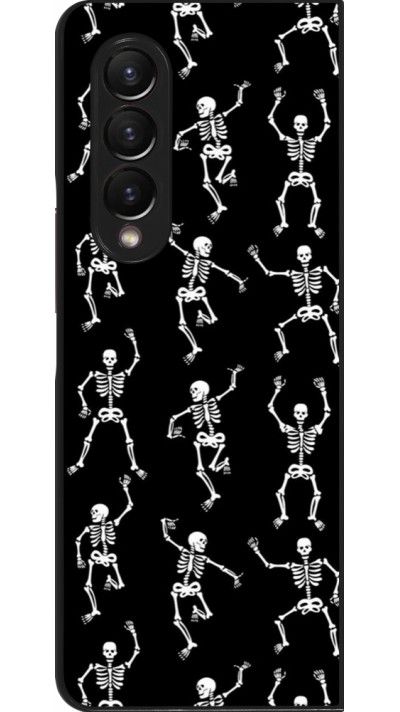 Coque Samsung Galaxy Z Fold3 5G - Halloween 2024 dancing skeleton