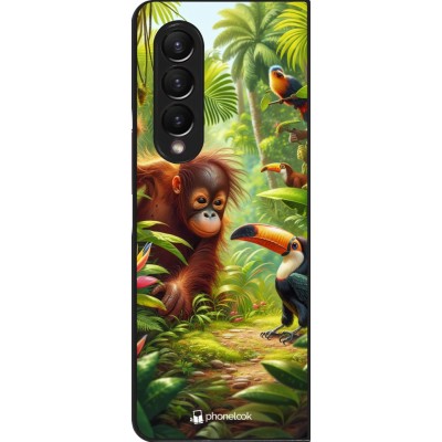 Coque Samsung Galaxy Z Fold3 5G - Jungle Tropicale Tayrona