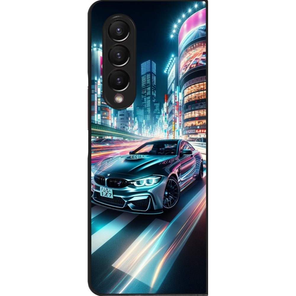 Coque Samsung Galaxy Z Fold3 5G - BMW M4 Tokyo Night