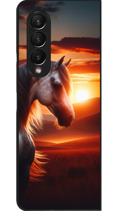 Coque Samsung Galaxy Z Fold3 5G - Majestic Sunset Horse