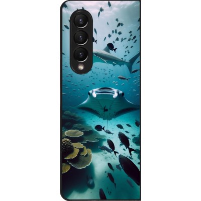 Coque Samsung Galaxy Z Fold3 5G - Manta Lagon Nettoyage