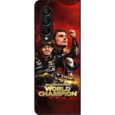 Coque Samsung Galaxy Z Fold3 5G - Max Verstappen Champion 2023