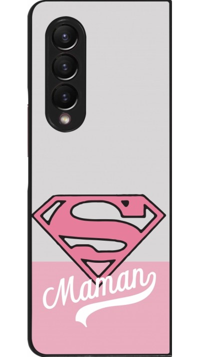 Coque Samsung Galaxy Z Fold3 5G - Mom 2024 Super hero maman