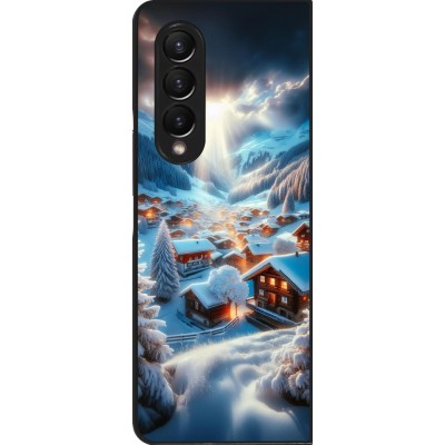 Coque Samsung Galaxy Z Fold3 5G - Mont Neige Lumière