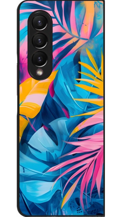 Coque Samsung Galaxy Z Fold3 5G - Palms Blue