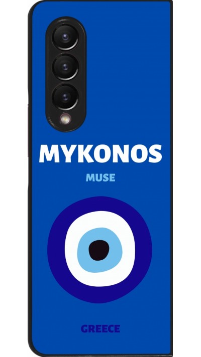 Coque Samsung Galaxy Z Fold3 5G - Pop Summer Destination Mykonos