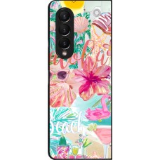 Coque Samsung Galaxy Z Fold3 5G - Preppy Collage Aloha