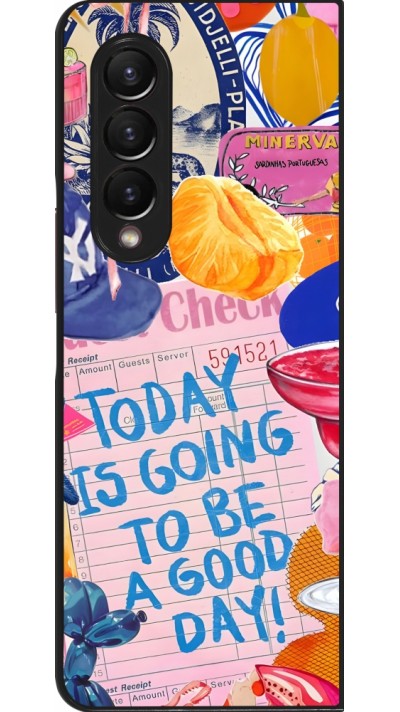 Coque Samsung Galaxy Z Fold3 5G - Preppy Today is Going to be a good day