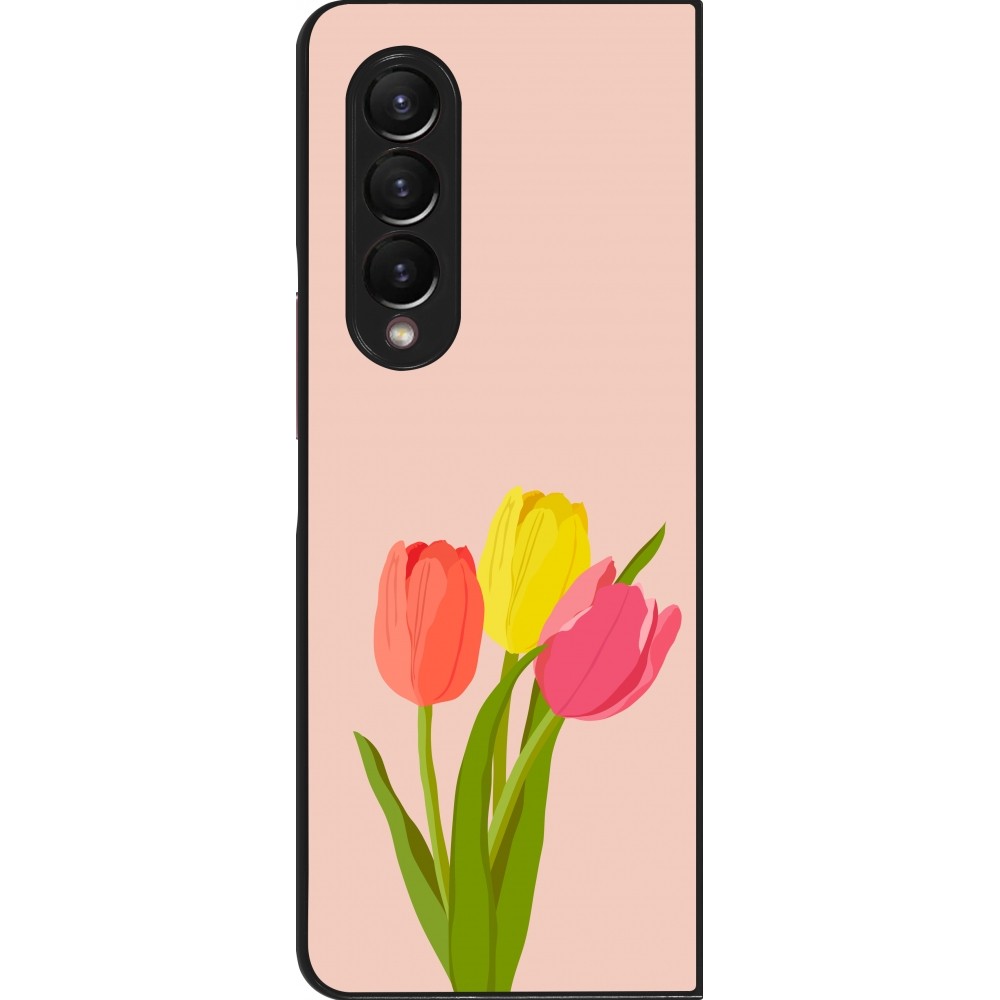 Samsung Galaxy Z Fold3 5G Case Hülle - Spring 23 tulip trio