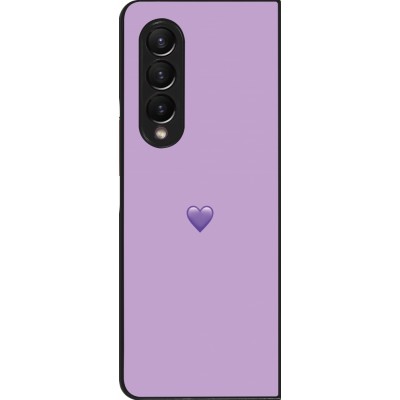 Coque Samsung Galaxy Z Fold3 5G - Valentine 2023 purpule single heart