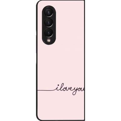 Coque Samsung Galaxy Z Fold3 5G - Valentine 2023 i love you writing