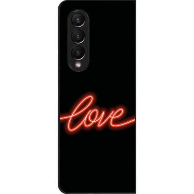 Coque Samsung Galaxy Z Fold3 5G - Valentine 2023 neon love