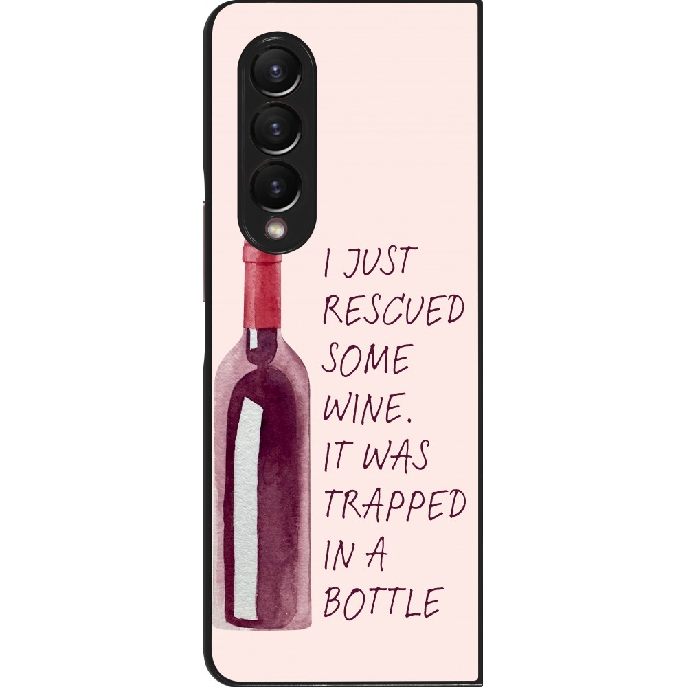 Coque Samsung Galaxy Z Fold3 5G - I just rescued some wine