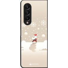 Coque Samsung Galaxy Z Fold3 5G - Noël 2023 Minimalist Santa