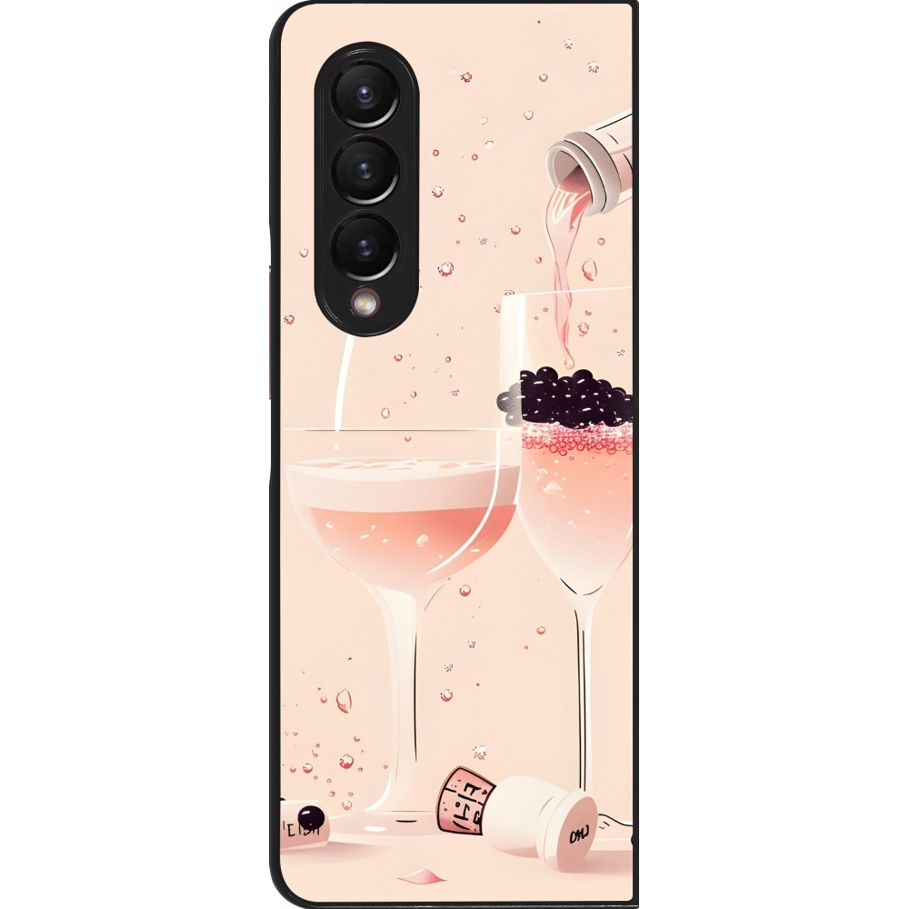 Coque Samsung Galaxy Z Fold4 - Champagne Pouring Pink