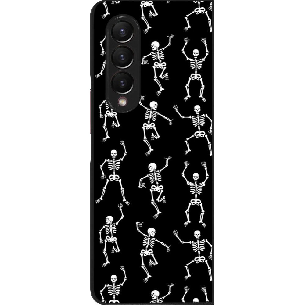 Coque Samsung Galaxy Z Fold4 - Halloween 2024 dancing skeleton