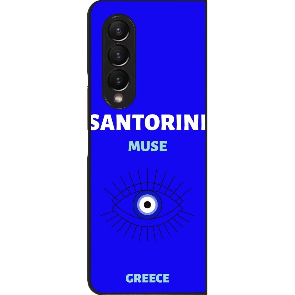 Coque Samsung Galaxy Z Fold4 - Pop Summer Destination Santorini