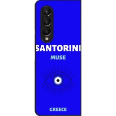 Coque Samsung Galaxy Z Fold4 - Pop Summer Destination Santorini