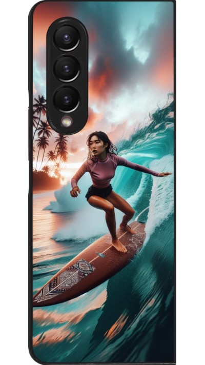 Coque Samsung Galaxy Z Fold4 - Surfeuse Balinaise