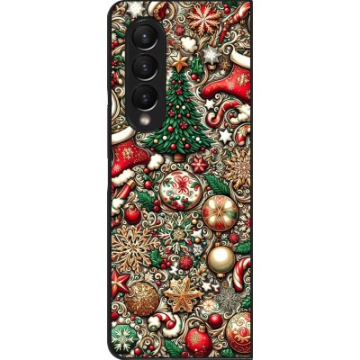 Coque Samsung Galaxy Z Fold4 - Noël 2023 micro pattern