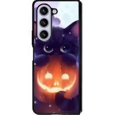 Coque Samsung Galaxy Z Fold5 - Silicone rigide noir Halloween 17 15