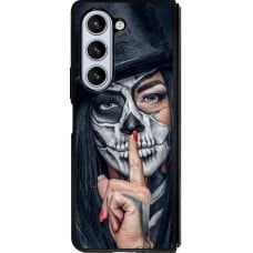 Coque Samsung Galaxy Z Fold5 - Silicone rigide noir Halloween 18 19