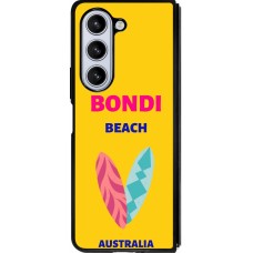 Coque Samsung Galaxy Z Fold5 - Silicone rigide noir Pop Summer Destination Bondi