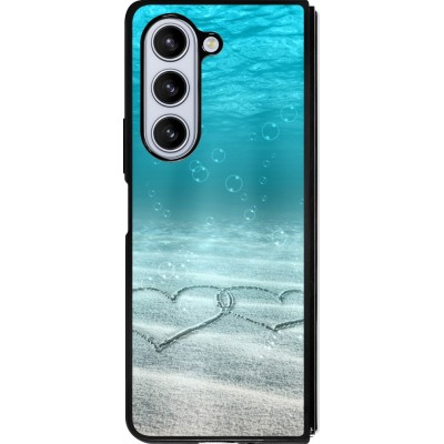 Coque Samsung Galaxy Z Fold5 - Silicone rigide noir Summer 18 19