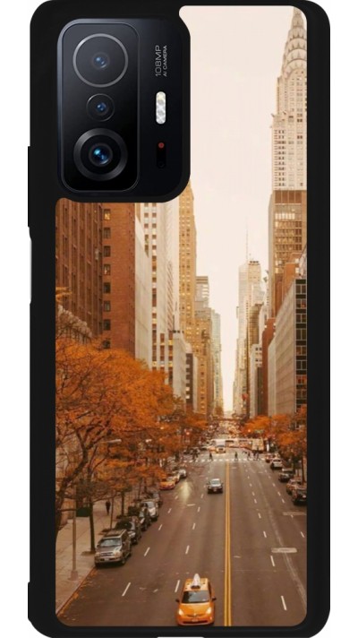 Coque Xiaomi 11T - Silicone rigide noir Autumn 2024 New York city