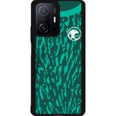 Xiaomi 11T Case Hülle - Silikon schwarz Saudi-Arabien 2022 personalisierbares Fussballtrikot