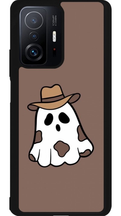 Coque Xiaomi 11T - Silicone rigide noir Halloween 2024 cowboy ghost